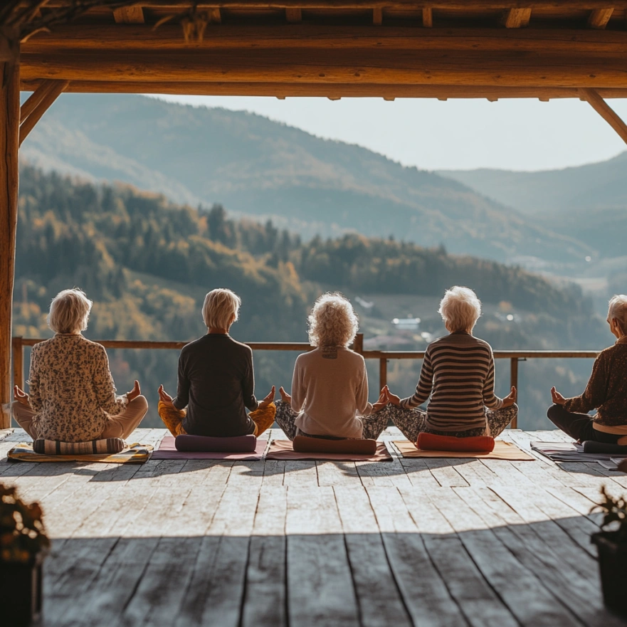 Ретрит у Карпатах для старшого віку